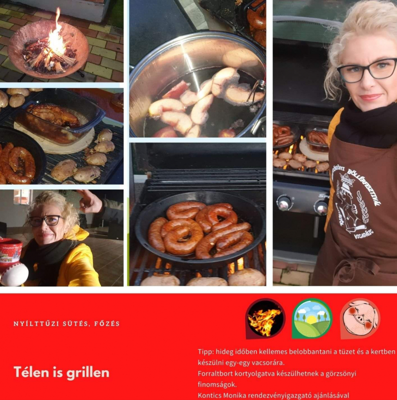 Télen is grillen